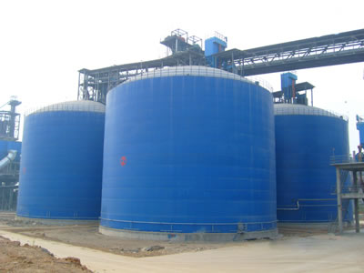 东西湖水泥钢板库改造