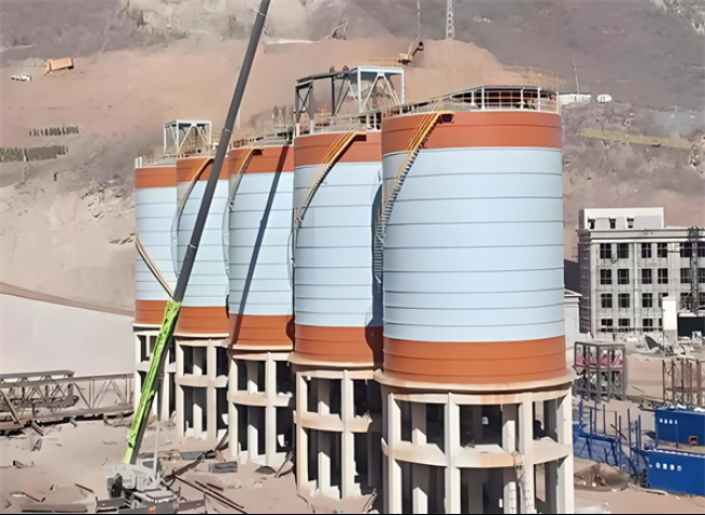 东西湖高架钢板仓